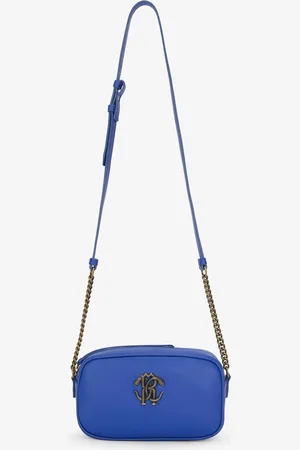 Roberto Cavalli Bolso «camera Bag» Con Monograma Mirror Snake