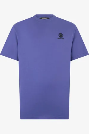 Roberto Cavalli Camiseta Con Monograma RC Y Logotipo Bordados