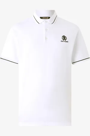 Roberto Cavalli Polo Con Monograma RC Y Logotipo