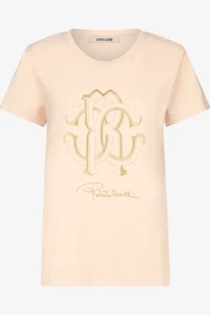 Roberto Cavalli Camiseta Con Monograma RC
