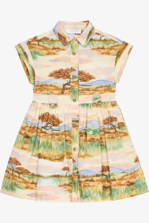 Roberto Cavalli Vestido Con Estampado Safari