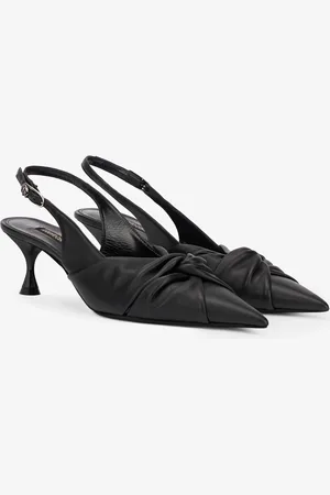 Roberto Cavalli Zapatos Destalonados De Piel