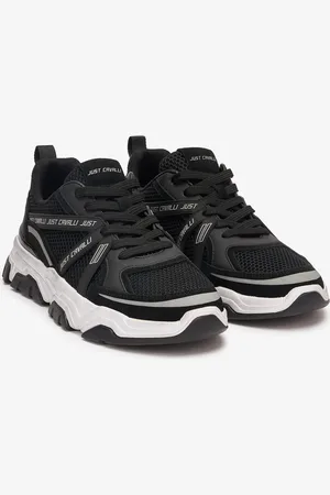 Roberto Cavalli Zapatillas Con Inserciones Con Logotipo