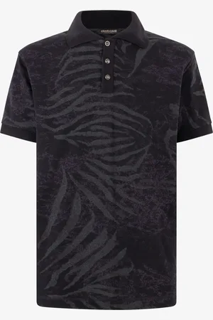Roberto Cavalli Polo Con Estampado Animal