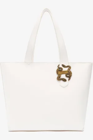 Roberto Cavalli Bolso Shopper Con Mirror Snake