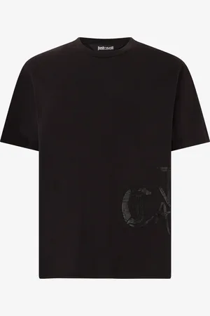 Roberto Cavalli Camiseta Con Logotipo A Un Lado