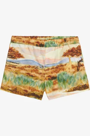 Roberto Cavalli Pantalones Cortos Con Estampado Safari