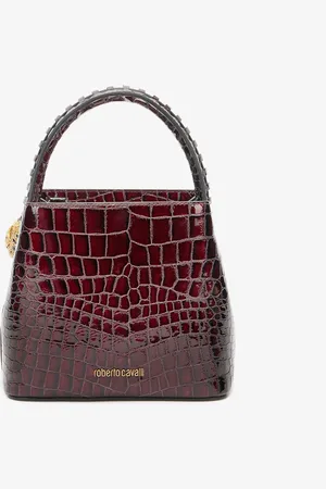 Roberto Cavalli Bolso Roar Efecto Cocodrilo