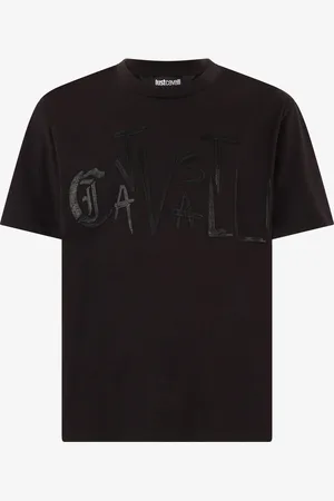 Roberto Cavalli Camiseta Con Logotipo A Tono