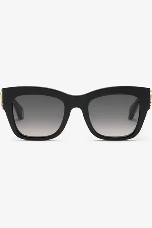 Roberto Cavalli Gafas de sol con combinación de metal y acetato