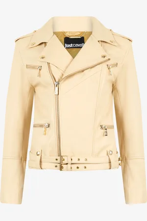 Roberto Cavalli Chaqueta Con Logotipo De Tachuelas
