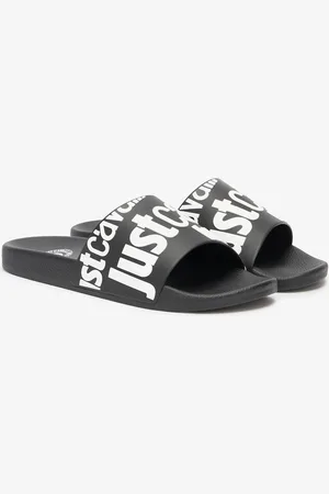 Roberto Cavalli Sandalias Pala Con Inscripción