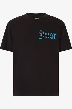 Roberto Cavalli Camiseta Con Logotipo Bicolor