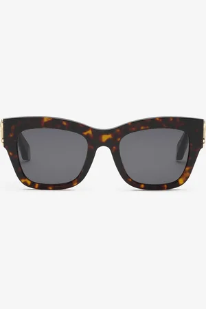 Roberto Cavalli Gafas de sol con combinación de metal y acetato