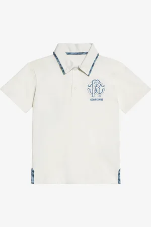 Roberto Cavalli Polo Con Monograma RC Y Logotipo