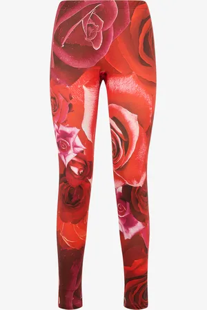 Roberto Cavalli Leggings Con Estampado Garden Rose