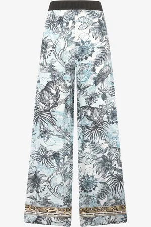 Roberto Cavalli Pantalones Palazzo Estampados