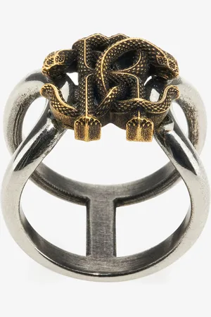 Roberto Cavalli Ring with Monogram RC