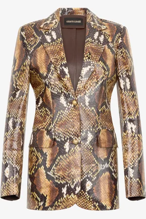 Roberto Cavalli Chaqueta Estampado Python