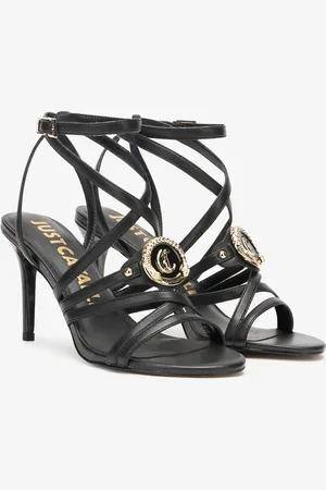 Roberto Cavalli Sandalias Medallón Con Logotipo