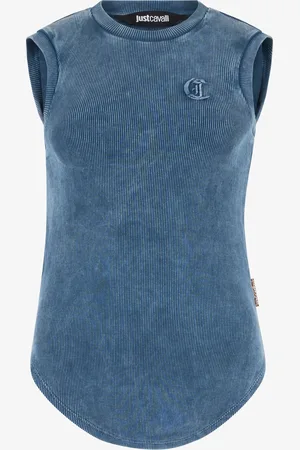 Roberto Cavalli Camiseta Sin Mangas Con Monograma JC