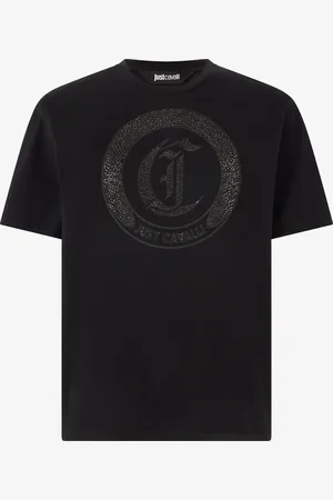 Roberto Cavalli Camiseta Con Logotipo De Minitachuelas