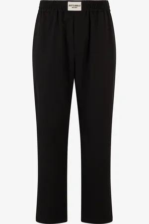 Roberto Cavalli Pantalones Deportivos Con Etiqueta Con Logotipo