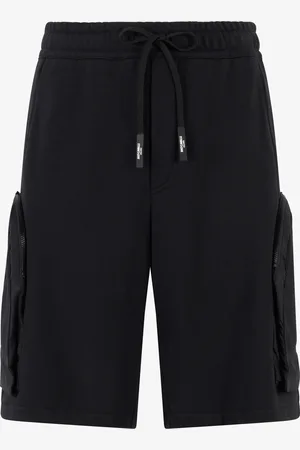 Roberto Cavalli Pantalones Cortos Con Maxibolsillos Y Logotipo