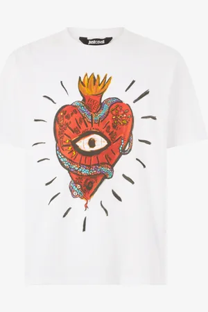 Roberto Cavalli Camiseta Con Corazón