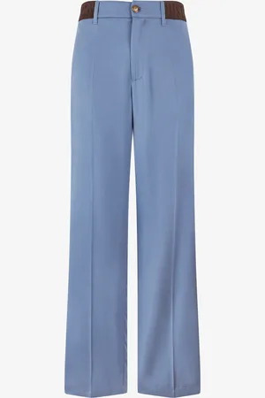 Roberto Cavalli Pantalón Con Logotipo En La Cintura