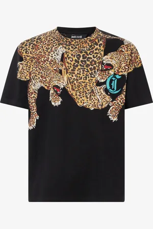Roberto Cavalli Camiseta Con Jaguares