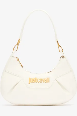 Roberto Cavalli Bolso Hobo Con Logotipo