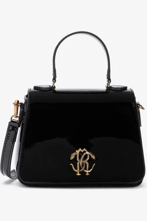 Roberto Cavalli Minibolso Con Monograma Mirror Snake
