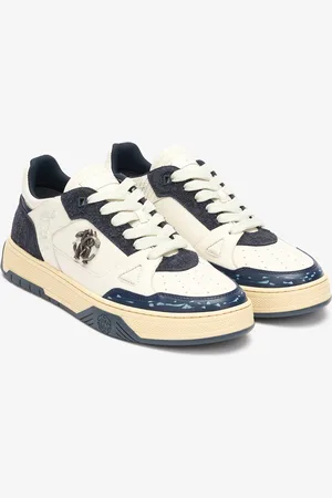 Roberto Cavalli Zapatillas Con Inserciones Y Monograma Mirror Snake