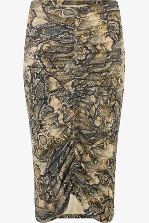 Roberto Cavalli Falda Con Estampado Python