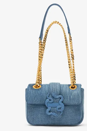 Roberto Cavalli Bolso Bandolera Pequeño De Denim