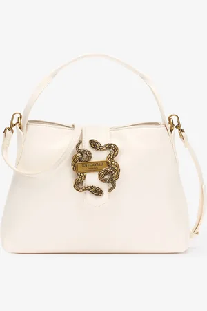 Roberto Cavalli Bolso Trapezoidal Con Logotipo