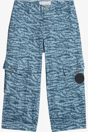 Roberto Cavalli Pantalones Con Estampado Integral Del Logotipo