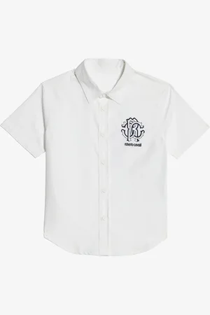 Roberto Cavalli Camisa Con Monograma RC Y Logotipo