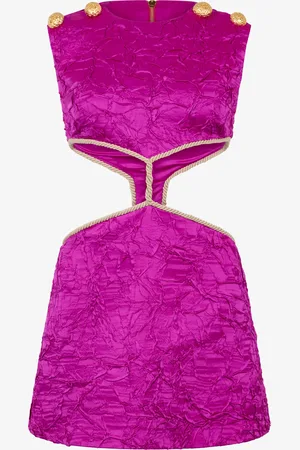 Roberto Cavalli Mini Vestido con Detalle Cut-Out