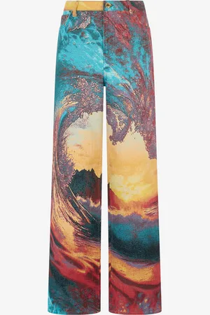 Roberto Cavalli Pantalones Estampado Itaca