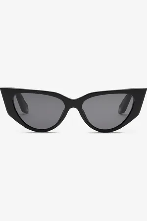 Roberto Cavalli Gafas de sol modelo ojo de gato con patillas efecto escamas