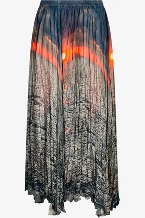Roberto Cavalli Falda Estampada Sunrise