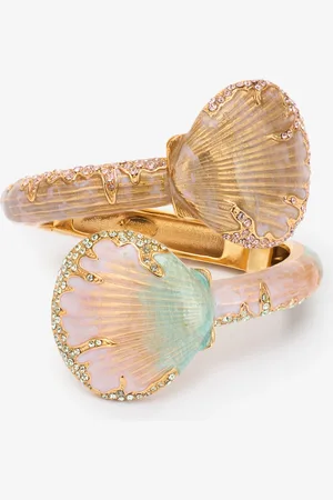 Roberto Cavalli Pulsera Rígida Con Conchas