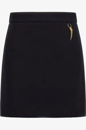 Roberto Cavalli Minifalda con Detalle Fang