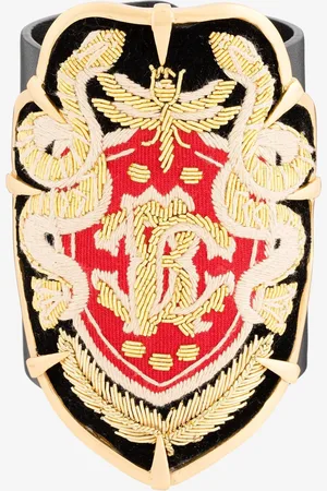 Roberto Cavalli Brazalete con escudo monograma RC