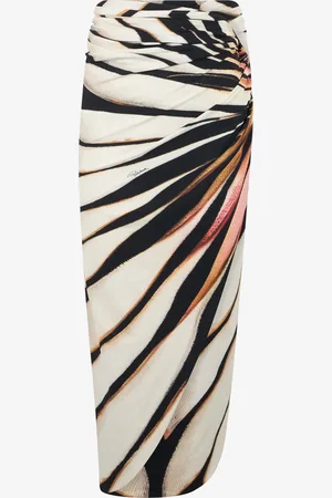 Roberto Cavalli Pareo Con Estampado Ray Of Pink