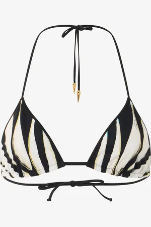 Roberto Cavalli Top De Bikini Estampado Ray Of Sea