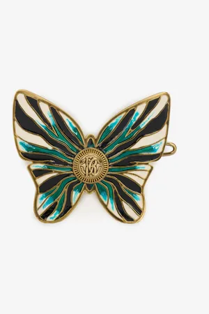 Roberto Cavalli Pinza Para El Pelo Mariposa Estampado Ray Of Sea