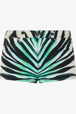 Roberto Cavalli Shorts Estampado Ray Of Sea